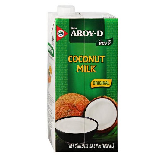 Молоко кокосовое AROY-D 1л Молоко кокосовое AROY-D 1л — изображение 1
